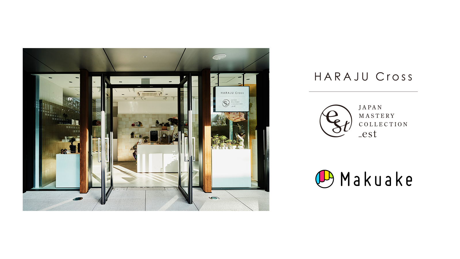 原宿駅前「HARAJU Cross JMC_est」にてMakuake発製品の取り扱いを開始 〜初期展開として伝統工芸士による桐のロックグラスを販売〜